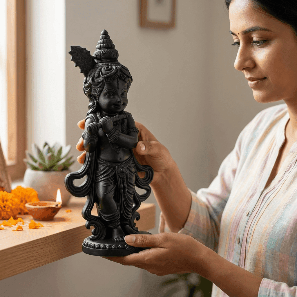 Bal Krishna Idol — view 1