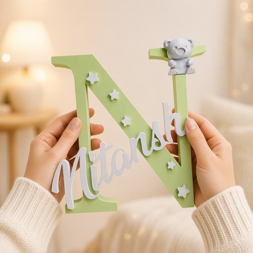 Personalized Alphabet Name Showpiece thumbnail 8