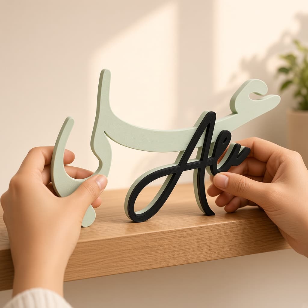 Personalized Bilingual Name Sign thumbnail 6
