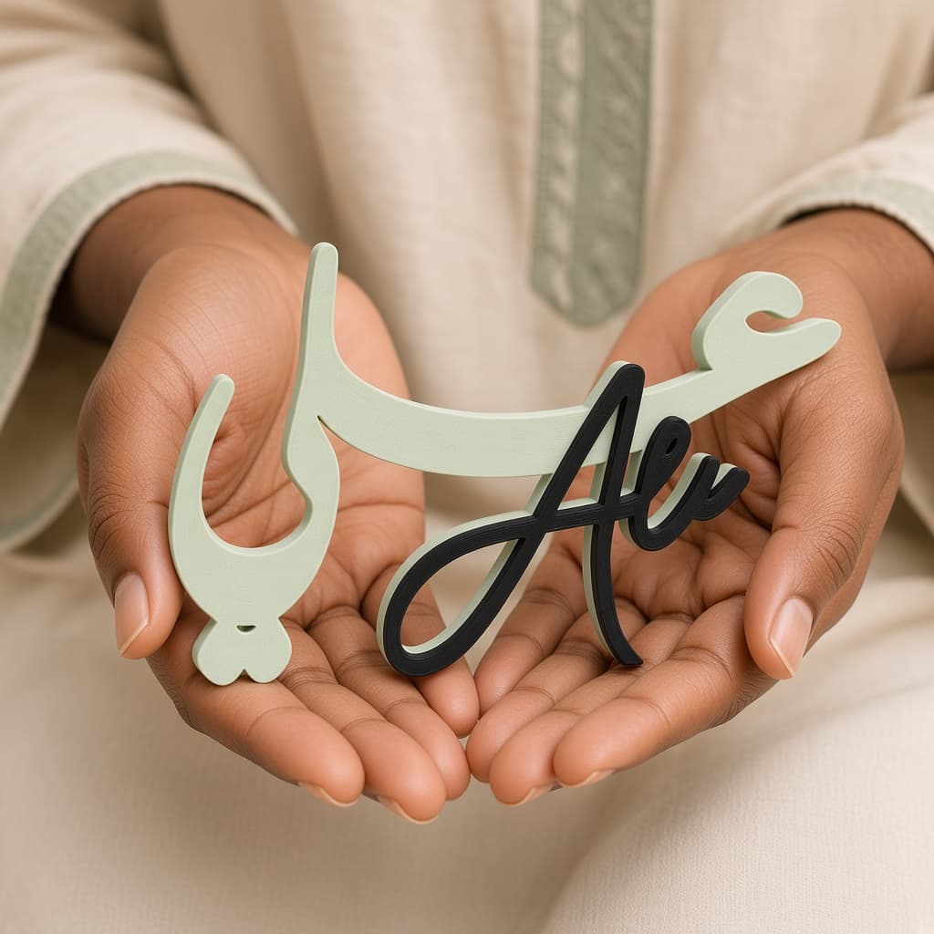 Personalized Bilingual Name Sign thumbnail 8