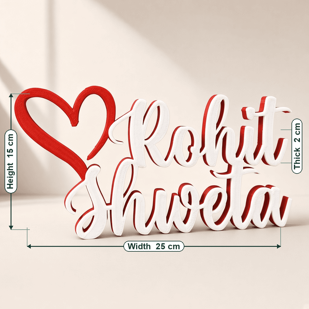 Personalized Couple Name Sign thumbnail 5