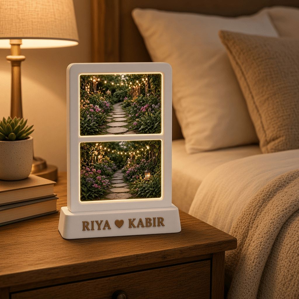 Dual Name Photo Frame thumbnail 3