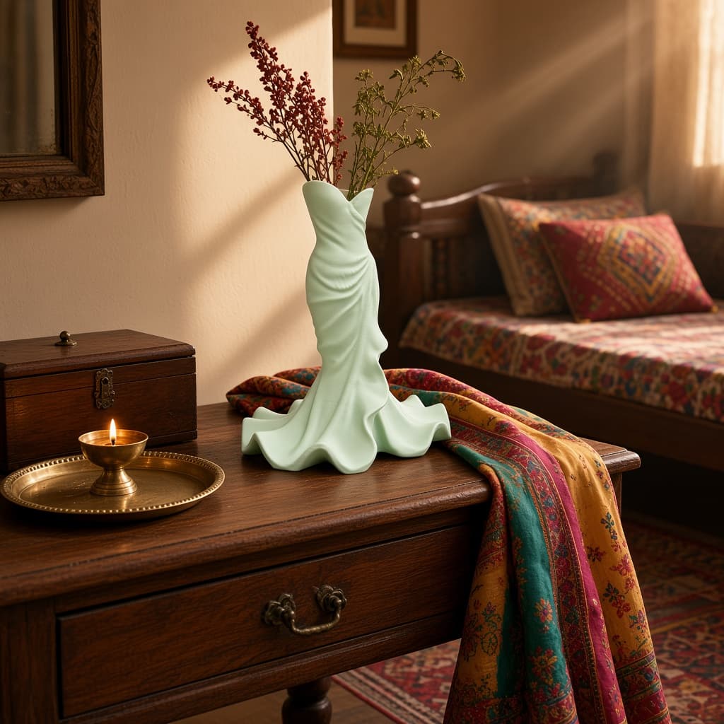 Mermaid Gown Flower Vase thumbnail 3