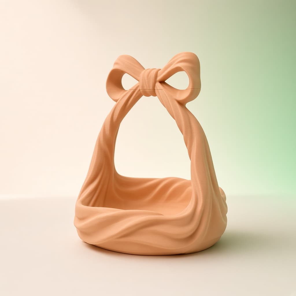 Bow Handle Jewelry Basket thumbnail 2