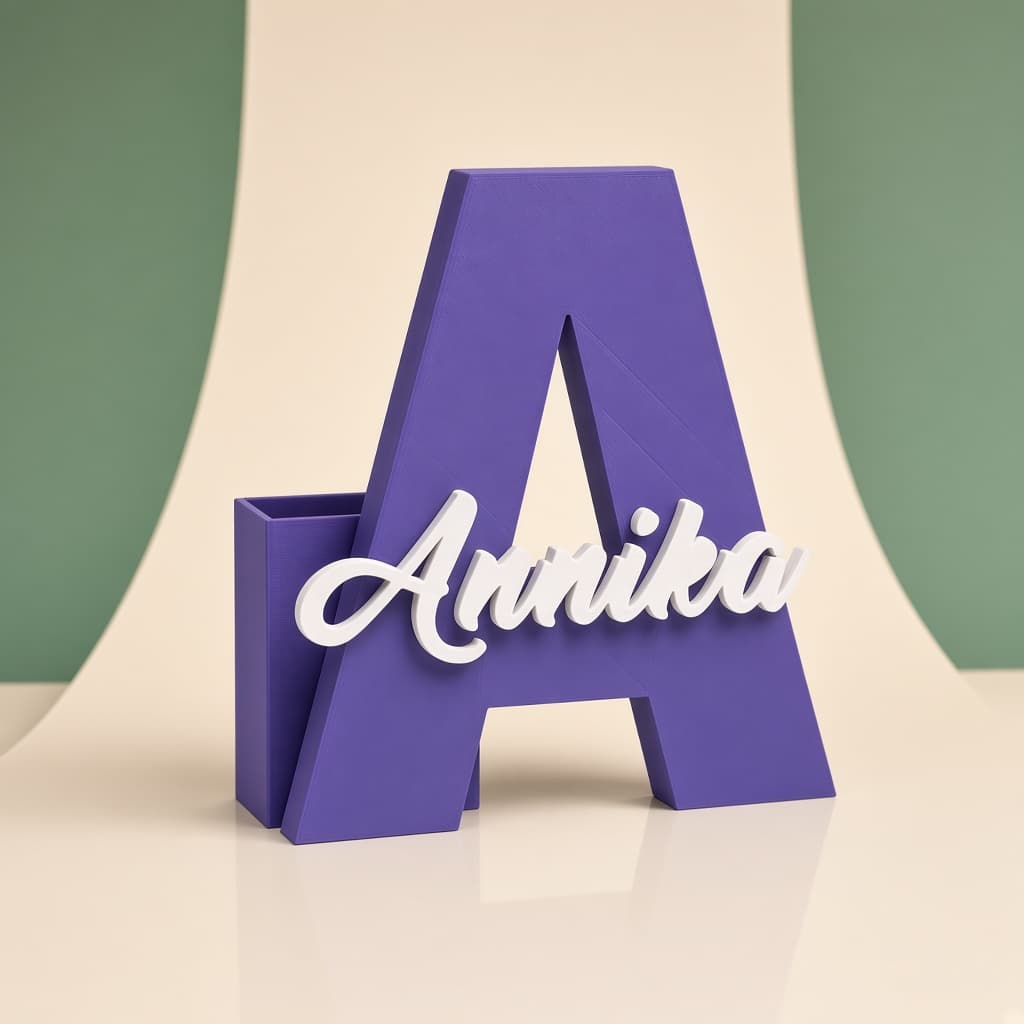 Personalized Desk Pen Holder — view 1