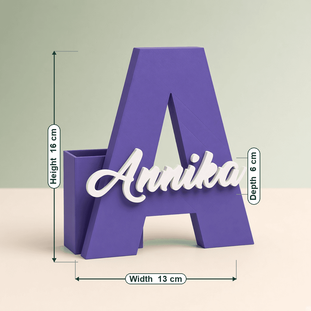 Personalized Desk Pen Holder thumbnail 5