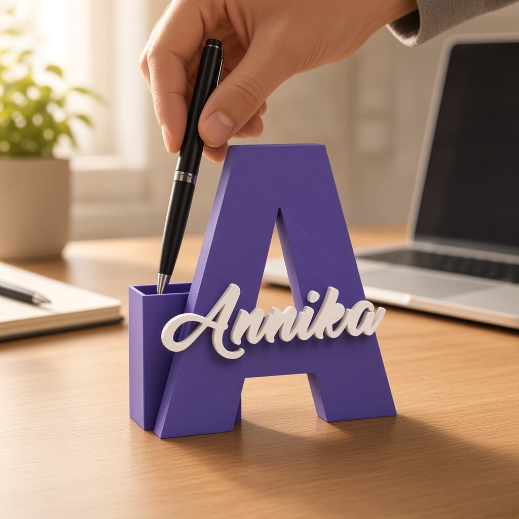 Personalized Desk Pen Holder thumbnail 6