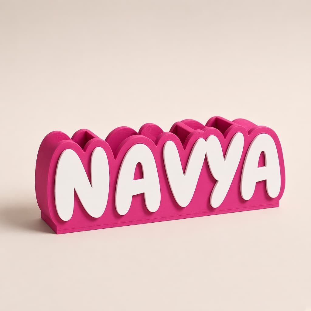 Personalized Name Pen Stand thumbnail 2