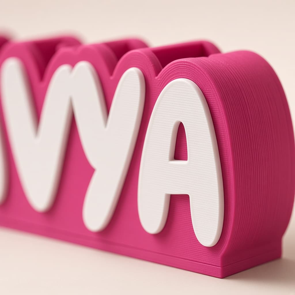 Personalized Name Pen Stand thumbnail 4
