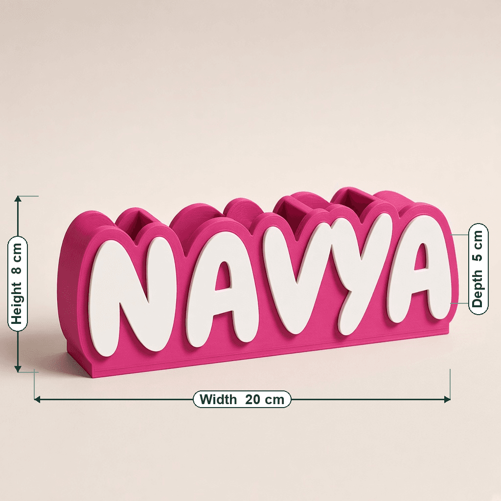 Personalized Name Pen Stand thumbnail 5