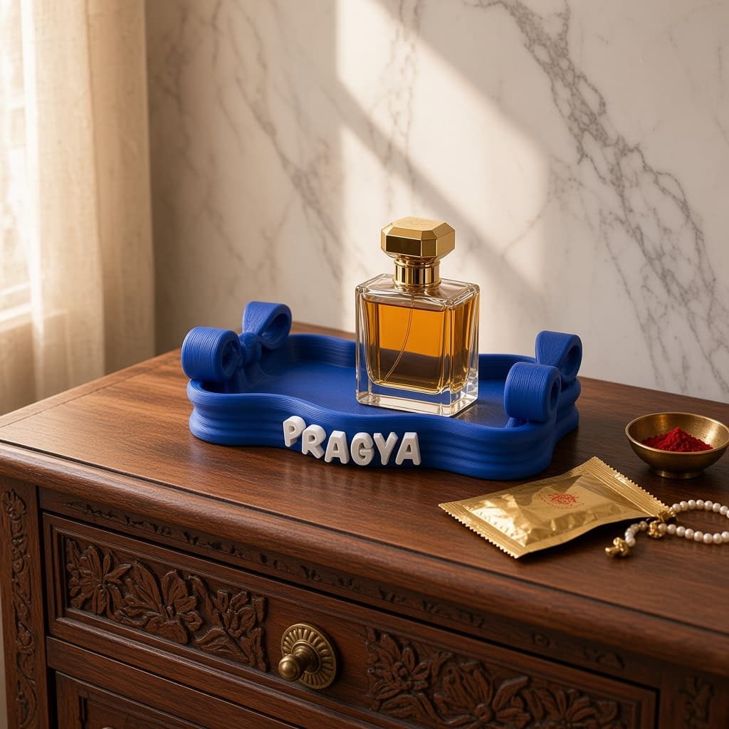Personalized Name Perfume Tray thumbnail 3