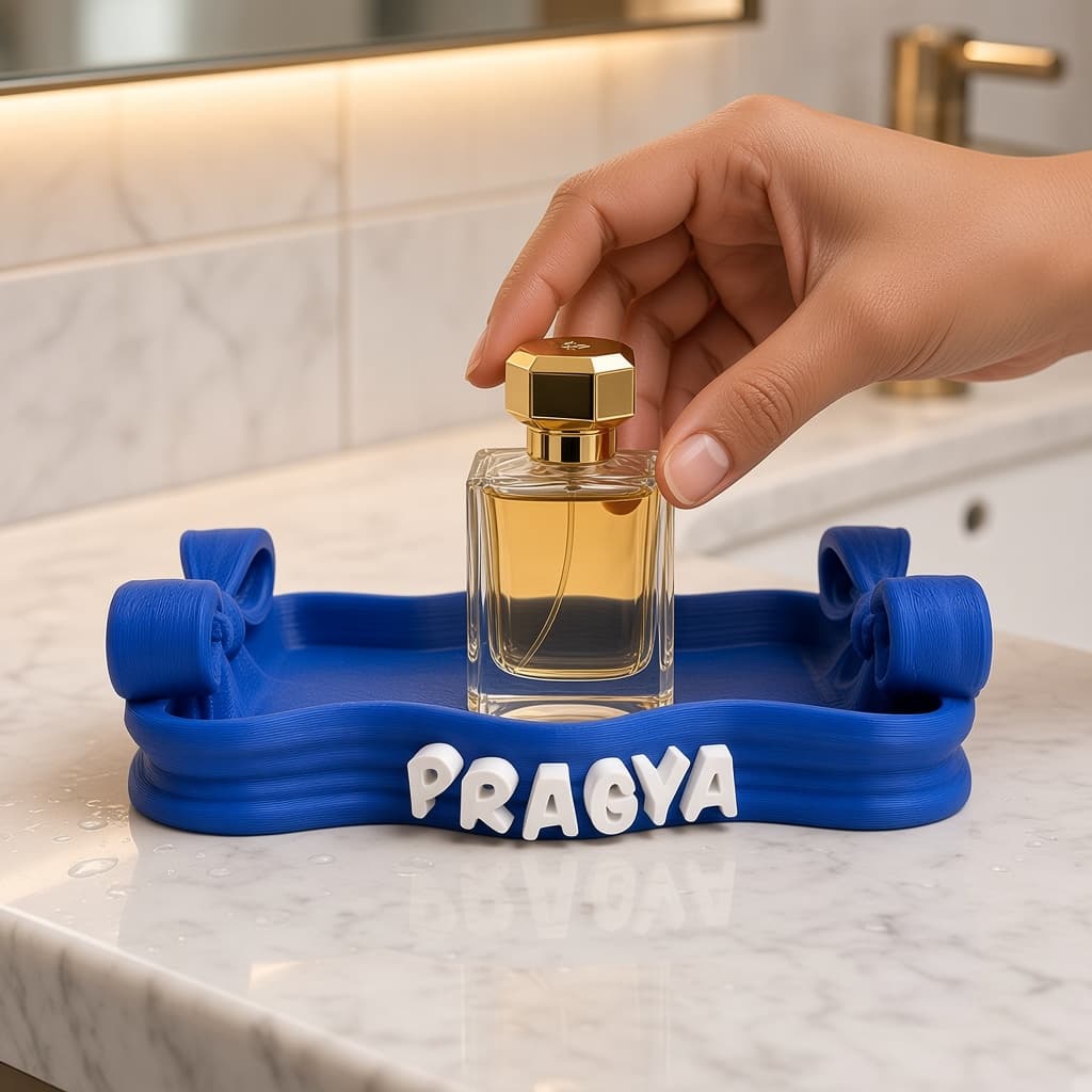 Personalized Name Perfume Tray thumbnail 6