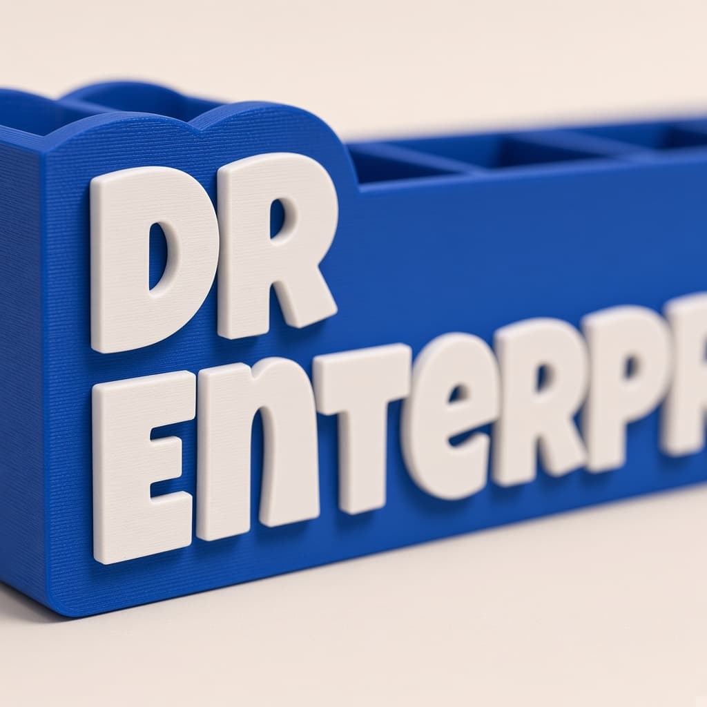 Personalized Office Name Pen Stand thumbnail 4