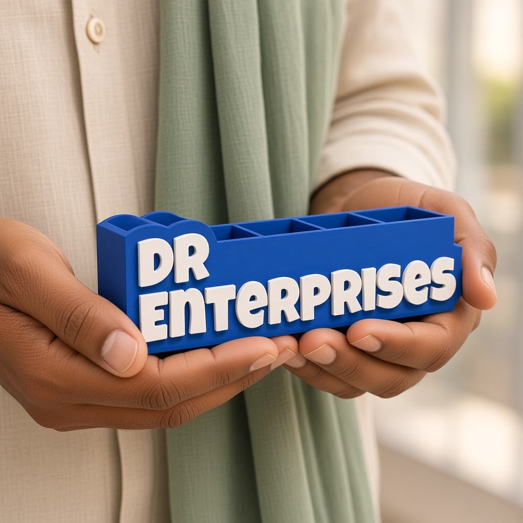Personalized Office Name Pen Stand thumbnail 8