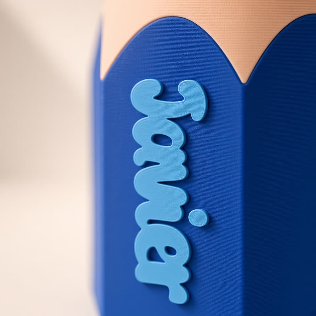 Personalized Pencil Shape Pen Stand thumbnail 4