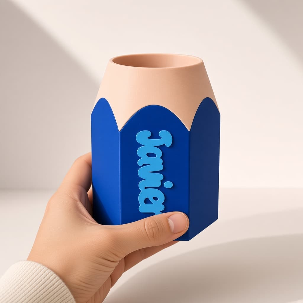 Personalized Pencil Shape Pen Stand thumbnail 8