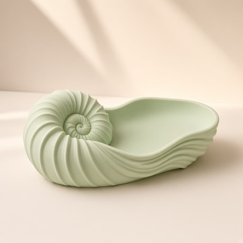 Seashell Nautilus Jewelry Dish thumbnail 2