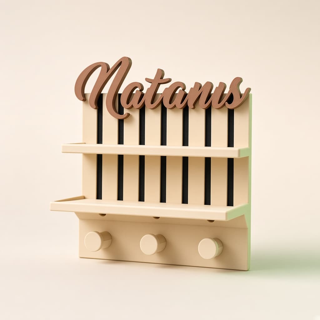 Personalized Wall Key Holder — view 1