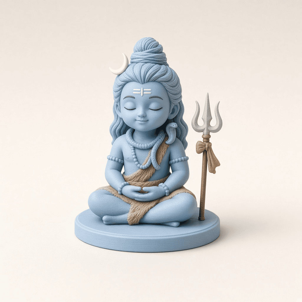 Baby Shiva Car Dashboard Idol thumbnail 8