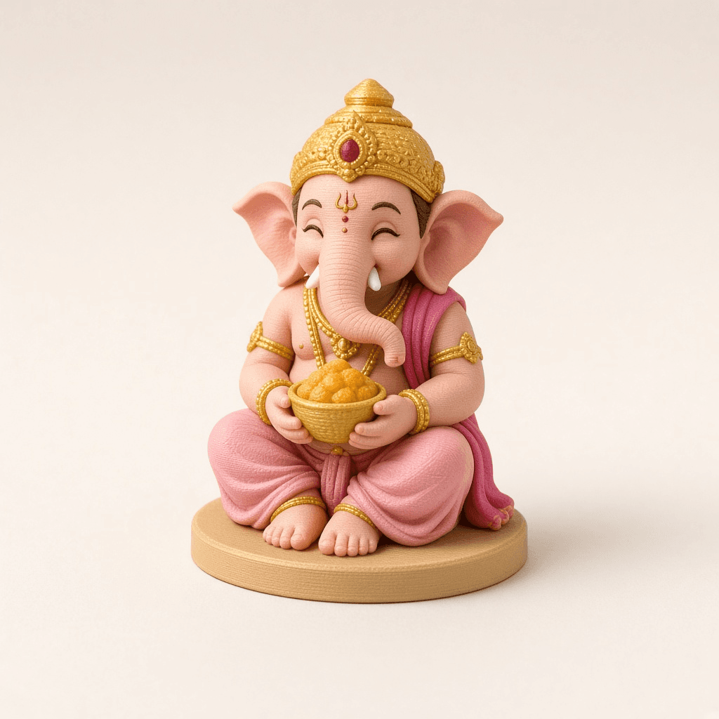 Bal Ganesha Car Dashboard Idol thumbnail 2