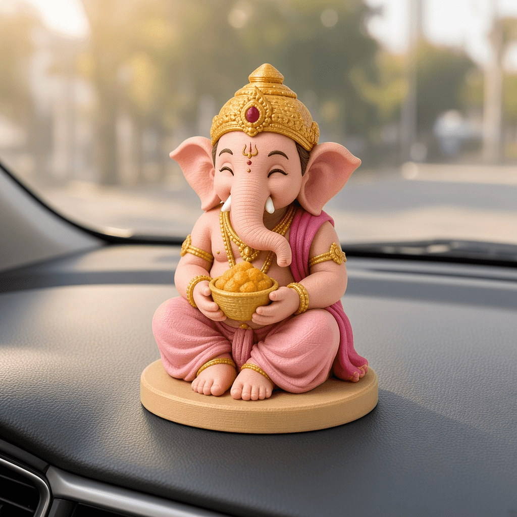 Bal Ganesha Car Dashboard Idol thumbnail 3