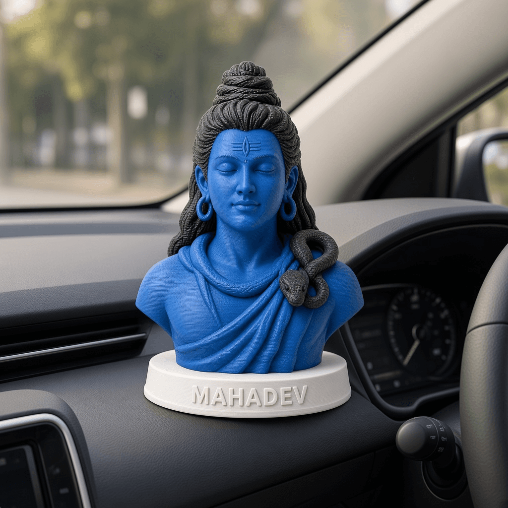 Lord Shiva Car Dashboard Idol thumbnail 3