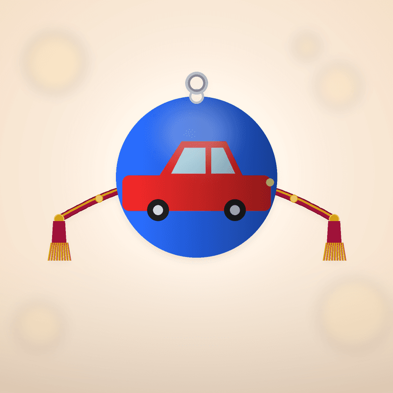 Buy Car Lover Rakhi – Customised Car Rakhi for Brother - 3D printed rakhi online India