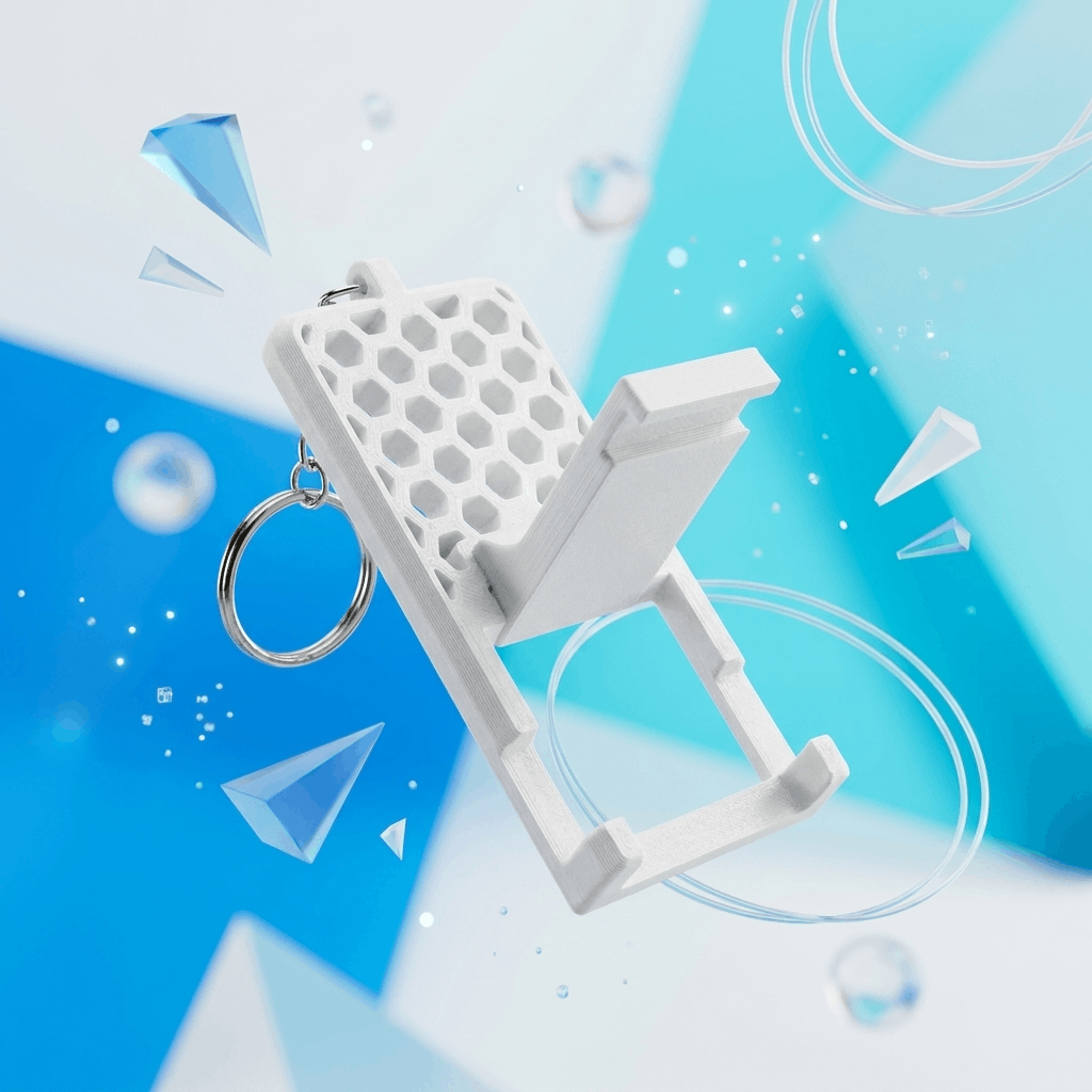 Pop-It Fidget Keychain