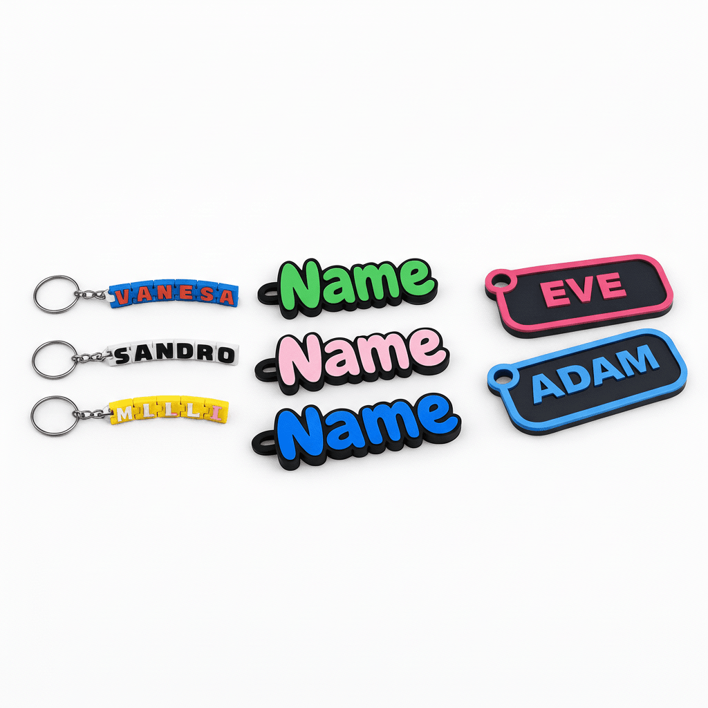 Custom Name Keychain