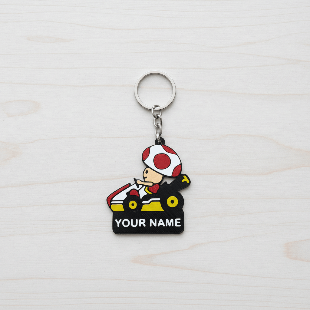 Toad Character Keychain